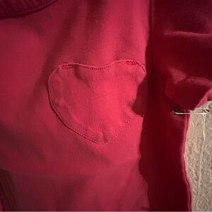 Circo girls shirt size 4T with heart pocket bunched sleeves
